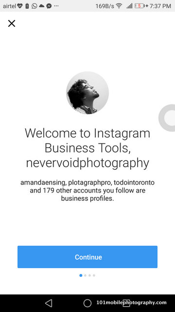 Instagram Business profile tips
